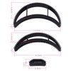 1Set(5PCS) Black Women Lady Girls Hair Bun Maker Bump It Up Volume Hair Base Pads Styling Insert Tool Hair Pump Beauty Set Tool Hair Styer Headdressing Accessories