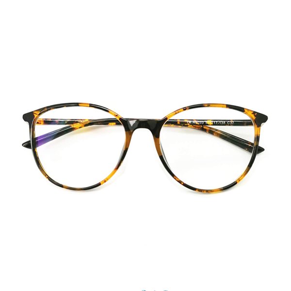 Big Round Computer Blue Light Blocking Glasses - Clear Lens Reading Glasses for Women Men Anti Eye Strain & UV Glare 5033tor-250 (Tortoise, 2.50)