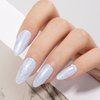 MAYCHAO 15ML Pearl Gel Nail Polish Pearlescent Shell Shimmer Mermaid Aurora Lilac Gel Polish Swirl Thread Effect Soak Off UV LED Lamp Curing for Nail Art Manicure Salon DIY at Home, 0.5 OZ