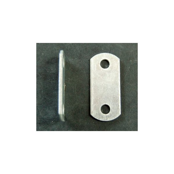 Flat ( 0" ) Depth --- Offset Mounting Canvas Z Clips for Picture Framing -- #6 X 3/8" Pan-Head Screws Included -- P