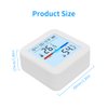 WiFi Thermometer Hygrometer with App Alerts – Digital Temperature & Humidity Sensor, Backlit LCD Display, Data Logger – Smart Monitor for Home, Greenhouse, Basement, Nursery, Wine Cellar