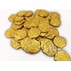 Lot of 100 - Toy Shiny Gold Pirate Coins Treasure