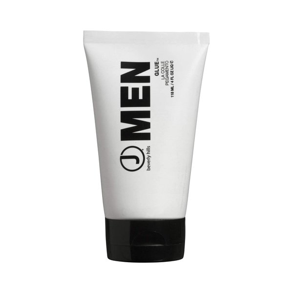 J Beverly Hills Men's Glue Hair Gel with Rosemary Oil for Volume and Shine, 4 Oz