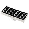 uxcell Common Anode 12Pin 4 Bit 7 Segment Display 1.98 x 0.75 x 0.31 Inch 0.55" Red LED Display Digital Tube 5pcs