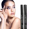 LASHISKIN’S Black Mascara Infused with Lash Growth Serum I Long Lasting, Waterproof, Vegan, and Cruelty-Free Formula I Infused with Natural Ingredients I Ideal for Sensitive Eyes - 6ML