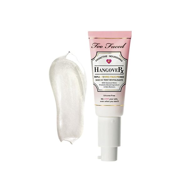 Too Faced Hangover Travel Size Replenishing Face Primer, 0.68 fl. oz., Clear