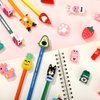 30 Pieces Pencil Toppers Animal Pencil Toppers Dinosaur Pen Toppers Clip on Pencil Classroom Prizes for Office Kids Back to School Student Supplies Party Favors (Mixed Style)