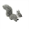 Galepromot Grey Mini Simulation Plush Squirrel 30 cm Mini Squirrel Stuffed Animals Plush Rabbit Soft for Gift Home Decor Place Table Decorations Ornament Room Decorations Collectible Dolls