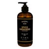 Barrel and Oak - All-In-One Body Wash, Men's Face, Hair, & Body Wash, Natural Exfoliator & Moisturizer, Hydrates Hair & Beard, Fragrant Amber Scent, Certified Organic (Spiced Sandalwood, 16oz)