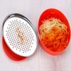 Cheese Grater with Storage Container & Lid Easy to Use Graters Citrus Lemon Zester with Food Storage Container & Lid Kitchen Grater For Cheese, Vegetables, Ginger, Grater