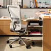 M-one New Arm Pads Caps Replacement for Haworth Zody Office Chair 1 Pair Black/Gray (Black)