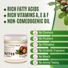 It's Pure Natural - World's First Crude Degummed African Ivory Shea Butter (16 oz) – 100% Pure & Natural Body Butter for Dry, Cracked Skin, Eczema, Stretch Marks & Anti-Aging