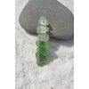 Genuine Shades of Green Beach Glass French Barrette Hair Clip
