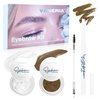 VANERIA Eye Brow Kit 4pcs,Brow Styling Soap,Brow Freeze For Fluffy Brows,Clear Brow Gel+Eyebrow Pomade+Eyebrow Pencils+Eyebrow Brush,Brow Wax Long Lasting Eyebrow Makeup.190g(Light Brown)