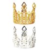 LifeDawn Headband for Women Diamond Crown Decor Headband Birthday Crowns for Women,2Pcs Princess Tiara Crown Birthday Hat for Women Girls Gift Birthday Decorations Party Favors(Gold+Silver)