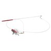 Kat Fly Cat Toy Teaser Wand - Red Beetle Cat Wand Teaser
