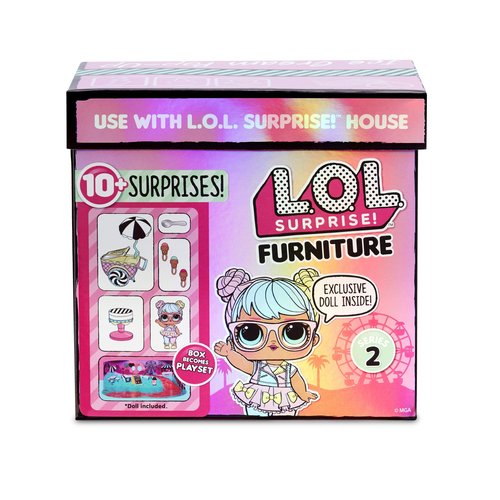 L.O.L. Surprise! Furniture Ice Cream Pop-Up with Bon & 10+ Surprises