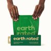 Earth Rated Dog Poop Bags - Leak-Proof and Extra-Thick Pet Waste Bags for Big and Small Dogs - Grab & Go - Unscented - 300 Bags