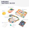 Sculpd Kids Mosaic Kit, Painting Craft Set for Kids Age 4-6, Pottery, Includes Mosaic Tiles, 1 Tangram Tile Game, 2 Bags of Plaster, Additional Crafting Supplies & 1 Mirror, Montessori Education