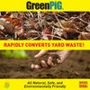 GREEN PIG Compost Accelerator Converts Yard Waste to Fertile Humus in 30 Days and Helps Control Odors Associated with Compost Piles, 1 Bag (12 Dissolvable Packets)