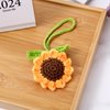 Jeffdad Handmade Sunflower Car Rear View Mirror Hanging Accessories Ornaments Cute Women's Car Interior Decorations Automotive Interior Aesthetic Gifts