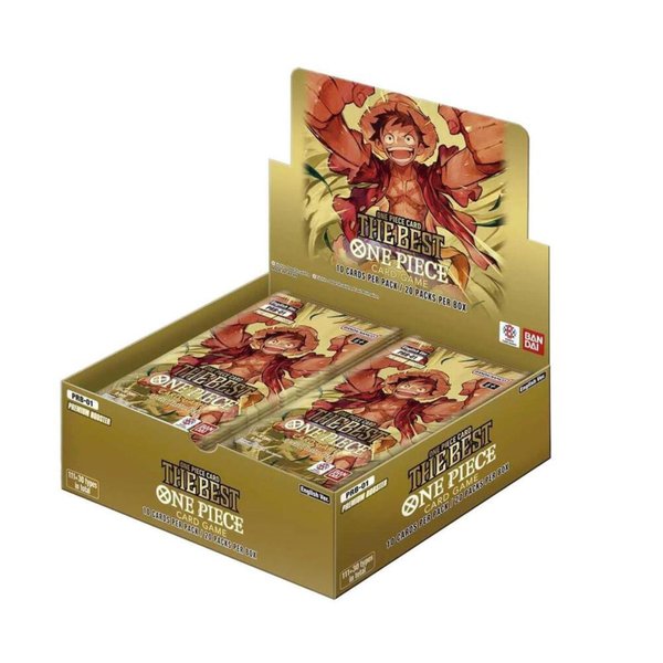 PRB-01 Premium The Best Booster Display Factory Sealed for One Piece Card Game (20 Packs)