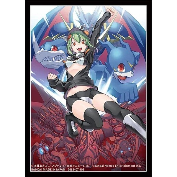 BANDAI Digimon Card Game Official Sleeves 2022 Ver.2.0 Rina Shinomiya 60ct