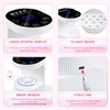 MEKK Cordless Rechargeable Mini UV LED Nail Lamp with Sensor 2024 Newest Upgraded 24W Small UV Light for Nails Professional Flash Cure Nail Lamp for Gel X Mini Nail Lamp with 4 Timers(White)