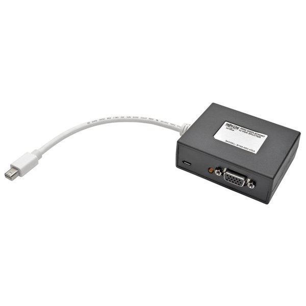 Tripp Lite Mini DisplayPort to VGA Hub, 2 Port Hub, Mini DP DisplayPort to VGA Adapter, DP1.2, TAA (B155-002-VGA)