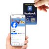 TapFive Google Review Tap Cards + Follow Us & Facebook - 3-Pack Social Pack - Instant Reviews & Followers - Compatible All Phones - Reusable Tap NFC & QR