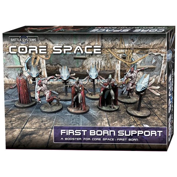 Battle Systems BSGCSE018 Core Space First Born Support - 28mm Miniatures - Board Game - Modular 3D Terrain