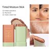 MEICOLY Cream Contour Stick, Bronzer Stick Facial Contouring Stick,Long Lasting Highlight Contour Makeup,Buildable Face Bronzer Face Shaping,03 Rich Glow