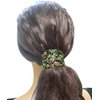 Set of 2 Crystal Butterfly Hair Holder Barrettes Ponytail Hair Barrettes for Women Girls YY86900-4-2siennaRose