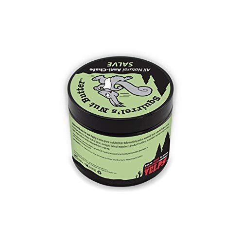 Squirrel's Nut Butter All Natural Anti Chafe Salve, Tub, 8oz