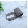 Soft Adjustable Velcro Headband, Beauty, Hair Accessories, Hair Wrap, 3 Piece Set (White, Black, Grey)