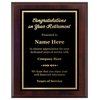 Customized Retirement Plaque Award – Laser Engraved Personalized Gift – Choose Your Size – Customize Now! (9x12)