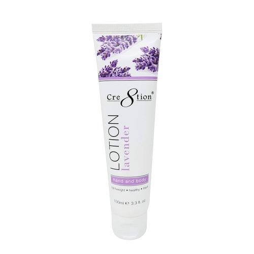 Cre8tion Premium Hand and Body Lotion, Made in Korea (Lavender - 2 Pack)