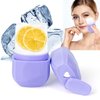 Ambesi Ice Roller for Face, Facial Massage Tools, Reusable Cube Mold, for Eyes and Neck to Brighten Skin & Enhance Glow / Tighten & Tone Skin & De-Puff The Eye Area