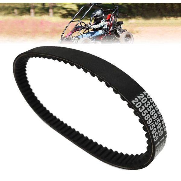 QYMOTO Coleman KT196 Drive Belt Go Kart 30 Series 203589 Belt Coleman 196cc Parts Fits Manco 5959, Comet 203589 Torque Converter Belt