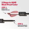 Revlon Liquid Lipstick with Clear Lip Gloss, ColorStay Overtime Lipcolor, Dual Ended with Vitamin E, 500 Limitless Black Cherry, 0.07 Fl Oz (Pack of 1)