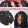 Beverlee Butterfly Short Bob Faux Locs Crochet Braids Pre-twisted Soft Locs Hair for Women #1B