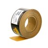 Dura-Gold Premium 120 Grit Gold PSA Longboard Sandpaper 20 Yard Long Continuous Roll, 2-3/4" Wide - Self Adhesive Stickyback Sandpaper for Automotive, Woodworking Air File Sanders, Hand Sanding Blocks