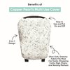 Baby Car Seat Cover Canopy and Nursing Cover Multi-Use Stretchy 5 in 1 Gift "Jude" by Copper Pearl