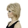 Lydell Short Length Layered Shaggy Full Synthetic Wigs (15BT613)
