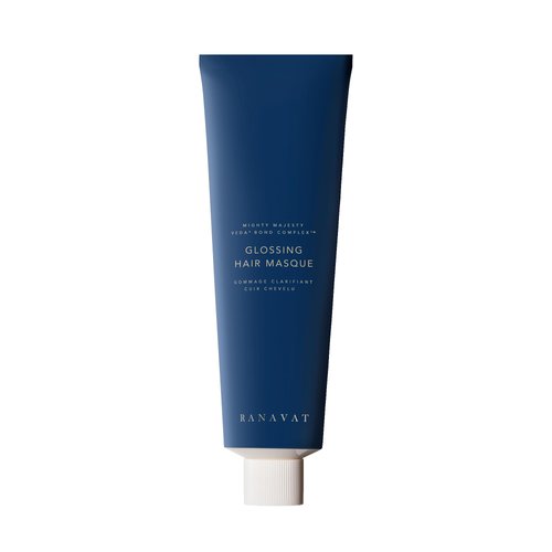 RANAVAT Mighty Majesty Glossing Hair Masque - Damaged Hair Repair & Conditioning Hair Mask with Hyaluronic Acid + Moringa Seed Oil to Mend Breakage & Split Ends - Vegan & Cruelty-Free Hair Care (5 oz)