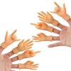 AQKILO Tiny Hands Miniature Finger Puppets with Left and Right Hand, Party Favors, Educational, TikTok Toys, 8 Pieces (4 Mixed Style)