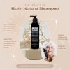 Natural Biotin Thickening Shampoo for Hair Loss and Thinning Hair | Color Safe and Paraben and Sulfate Free for Men's and Women's Hair Growth 8 oz