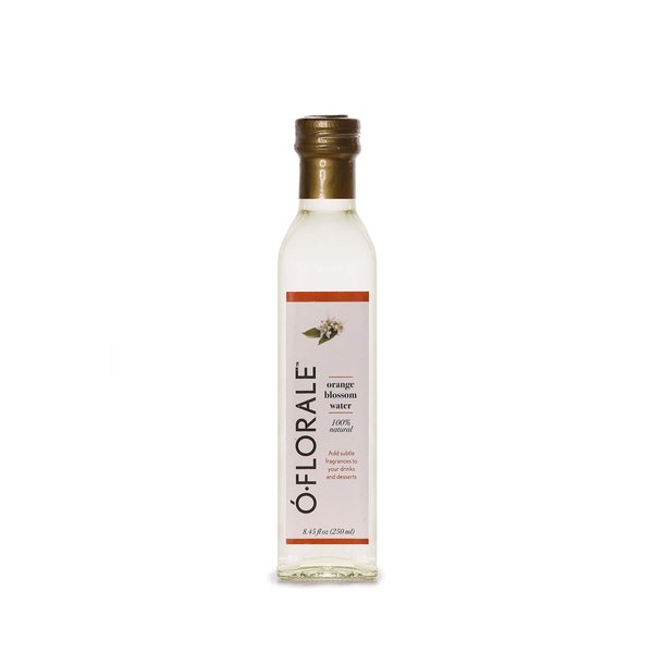 OFLORALE Orange Blossom Water, 8.45 fl oz, 100% Natural, No Sugar, for Cooking, Baking and Mixers