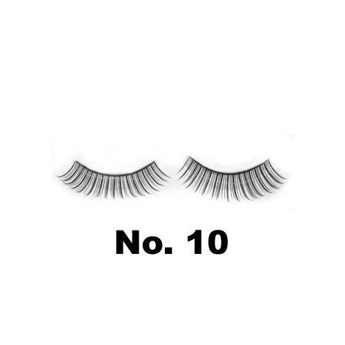 Model 21 False Eyelashes No. 10, 10 Pairs
