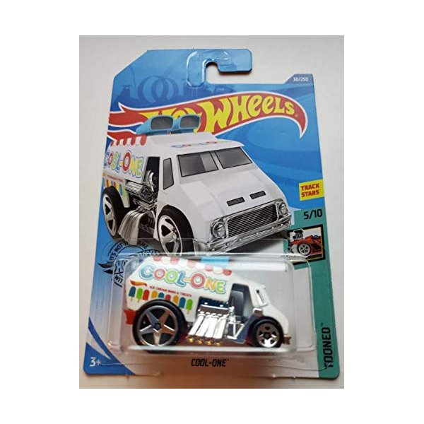 Hot Wheels 2020 Tooned Cool-One, 38/250 White